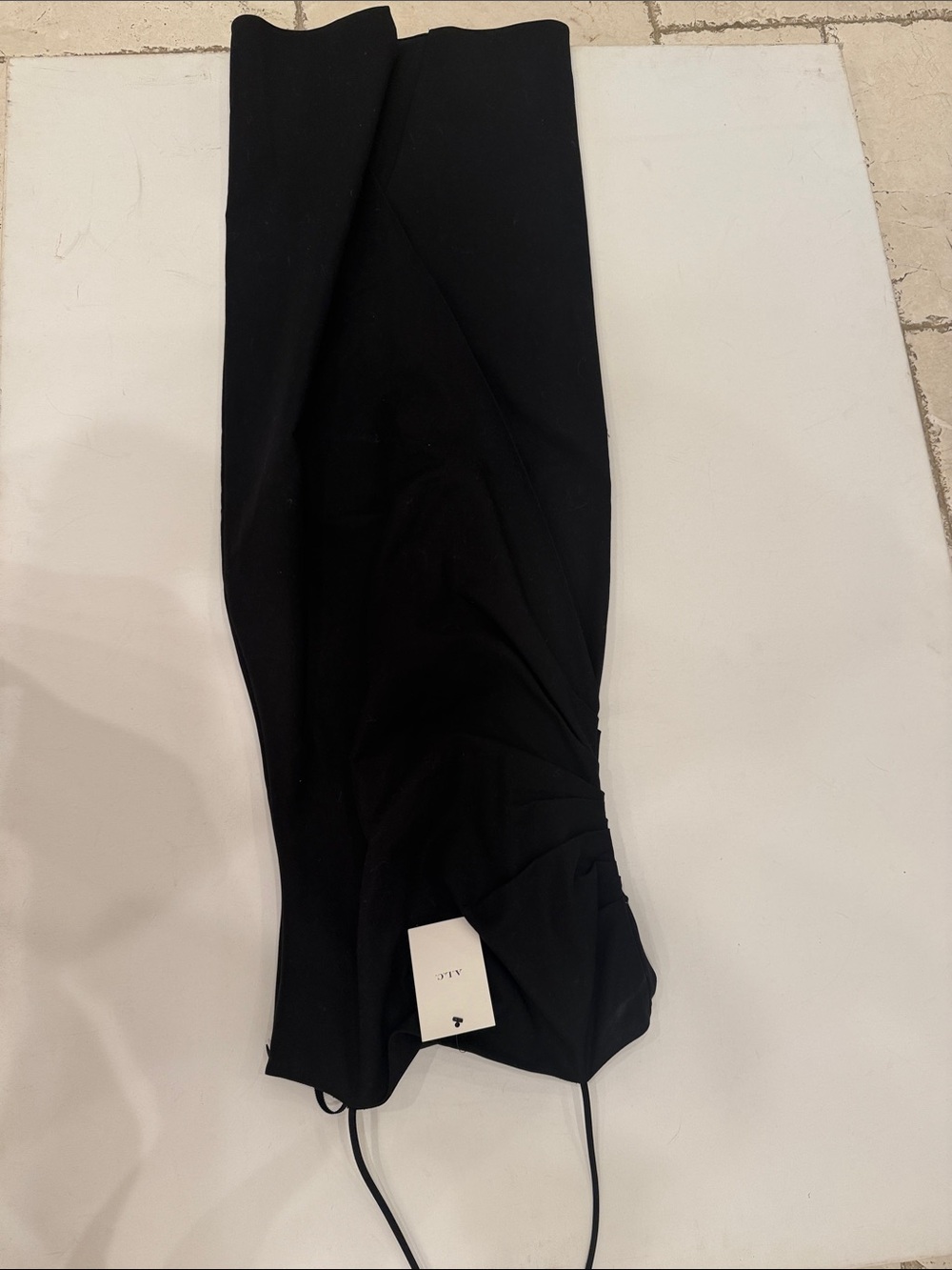 A.L.C. Black Slip Dress